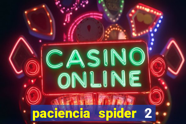 paciencia spider 2 naipes jogar